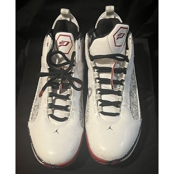 Nike Air Jordan CP3 White Black Varsity Red 385208-101 Graffiti Art Men 10 main image 6
